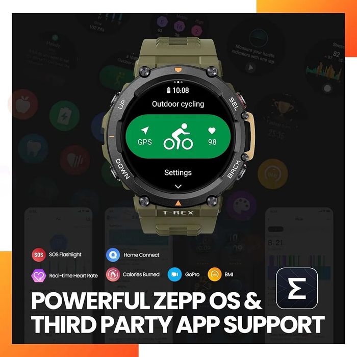 Amazfit T Rex 2 Smart Watch смарт час амазфит