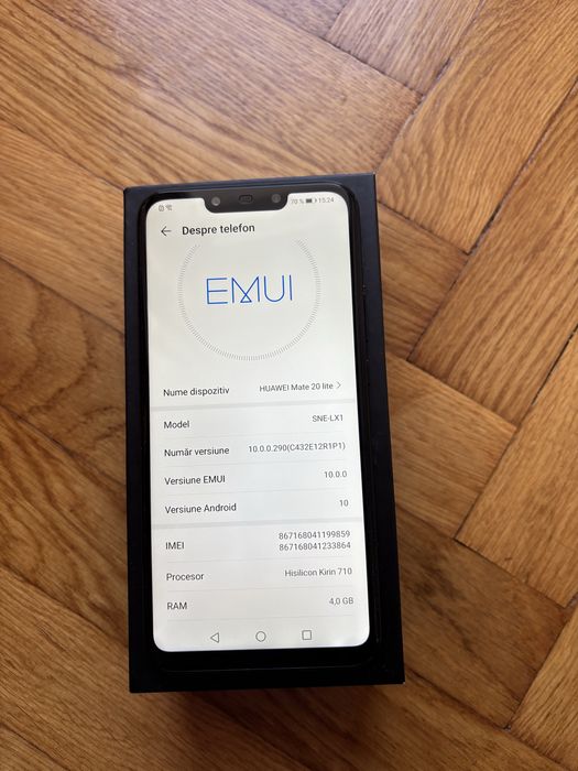 Huawei Mate 20 Lite de 64 Gb Dual Black