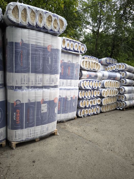 Стекловата в рулонах