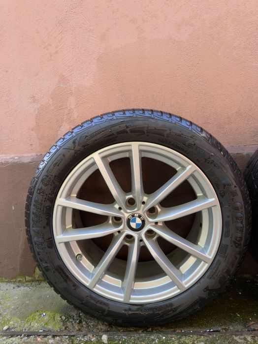 Set roti originale BMW Style 778 de iarna + anvelope PREMIUM Goodyear/Pirelli ca noi + runflat