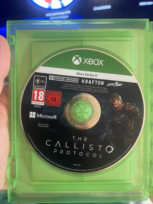 Callisto Protocol Xbox series X