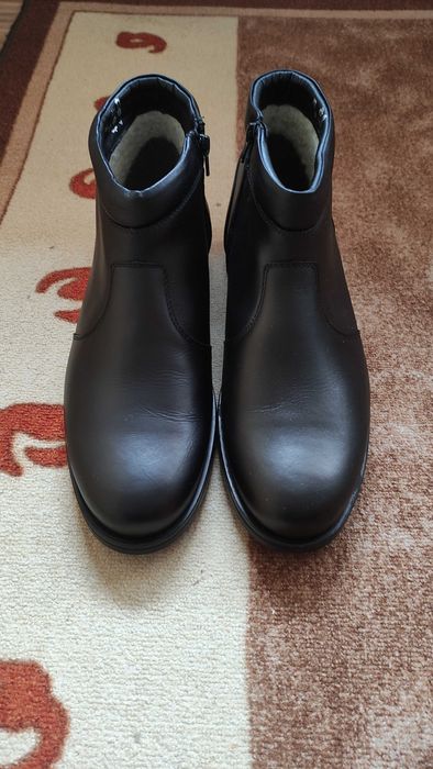 Стилни мъжки боти от естествена кожа!Номер-45