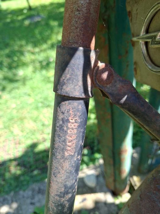 Bicicleta colecție Simson Suhl – anii '50 (DDR) / Șa Möve originală / Nemodificata.