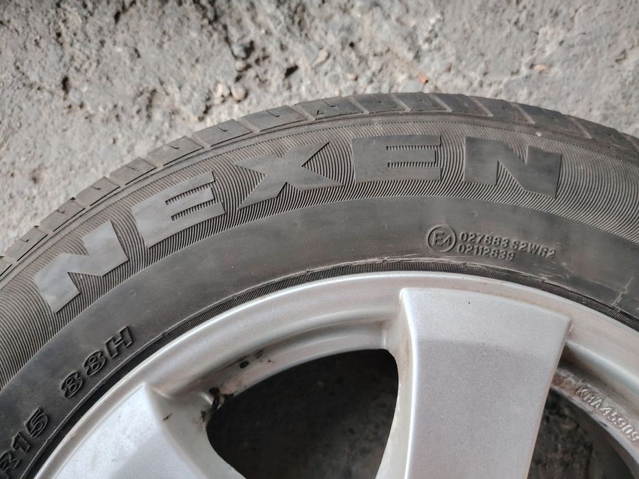 185/65 R15 Nexen de vară cu jante 4x100 Dacia
