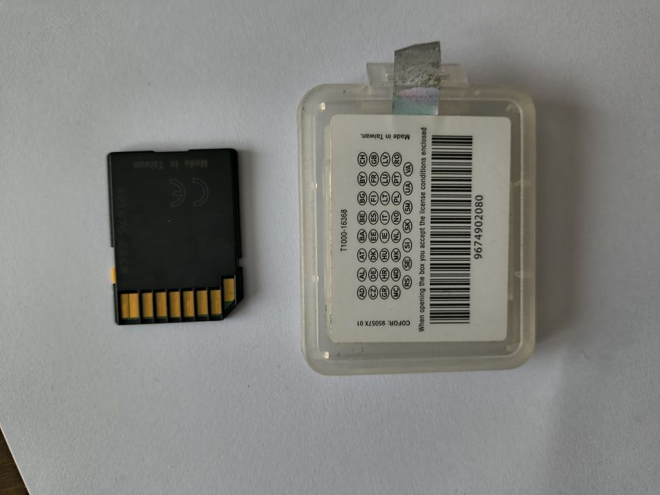 СД карата за цяла Европа Пежо/Ситроен