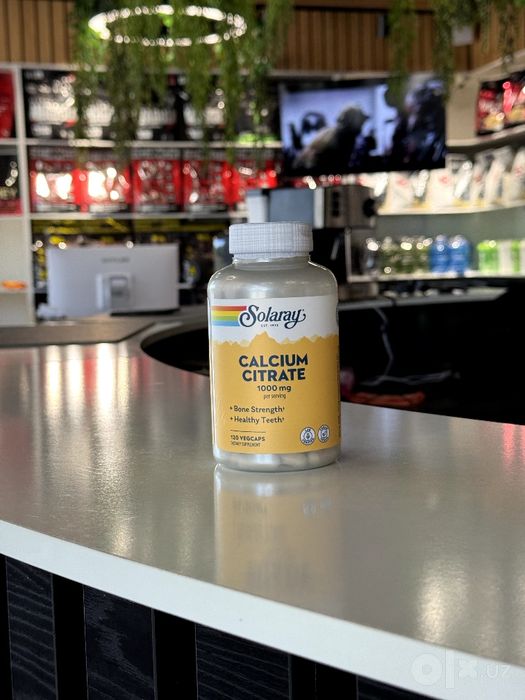 solaray Calcium citrate 1000 mg 120 veg caps . калций