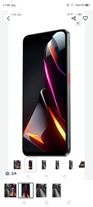 Смартфон ZTE Nubia neo 2 5g.