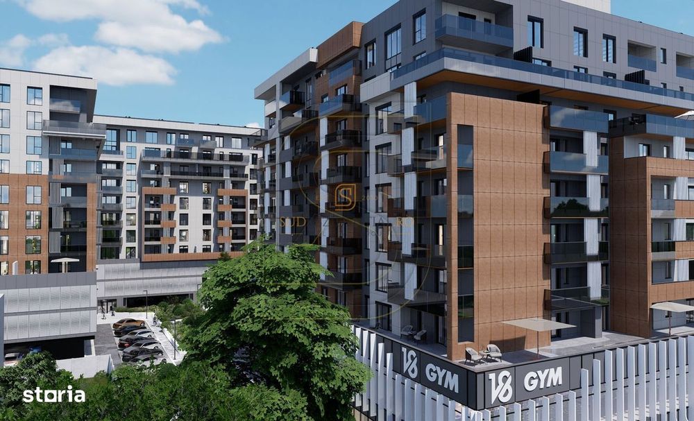 Nou! Apartament decomandat, 2 camere, balcon 13mp - Aparatorii Patriei
