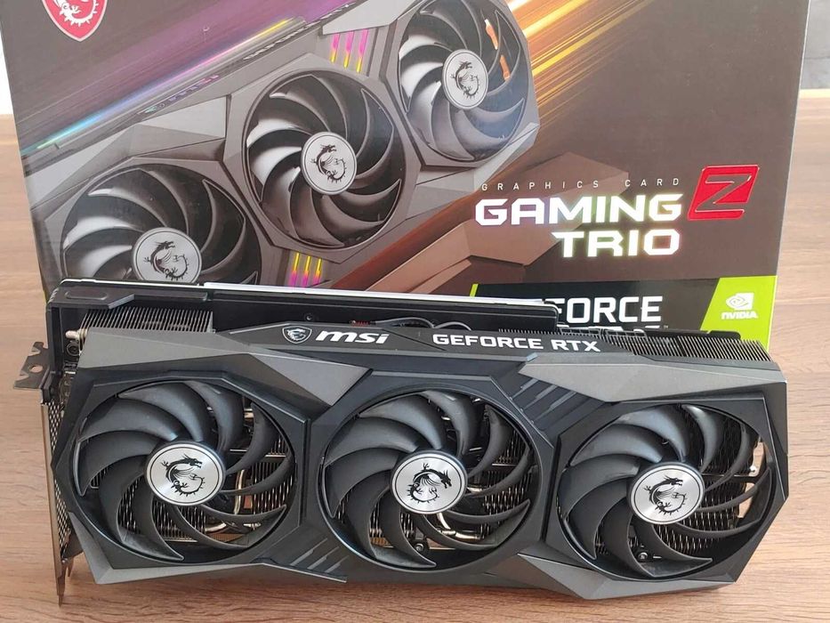 MSI RTX 3070 Gaming Z Trio 8GB — Full Box, stare impecabilă