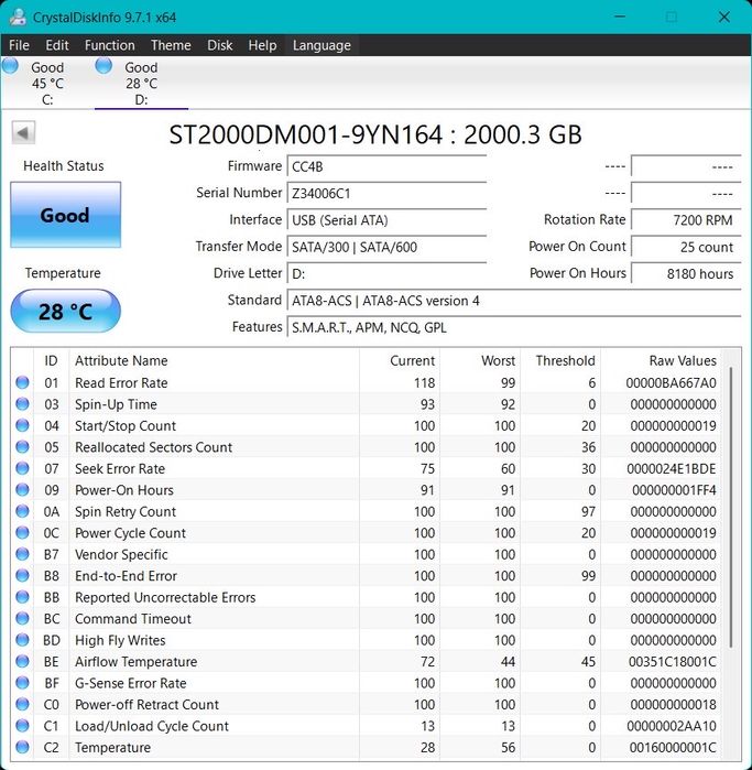 Harddisk Seagate Barracuda 2TB
