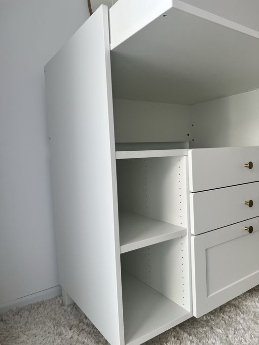 Masa infasat / birou reglabil SMASTAD Ikea