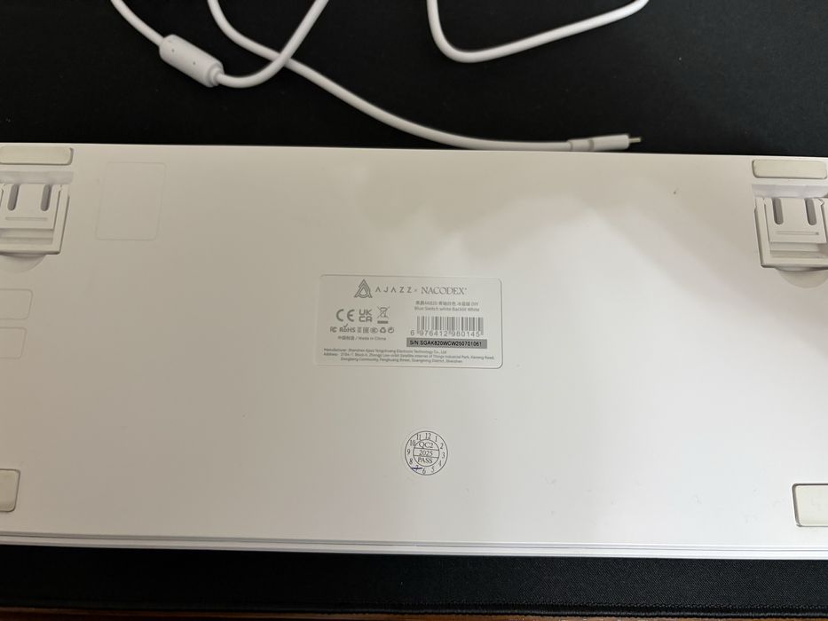 клавиатура Ajazz ak820 blue switch