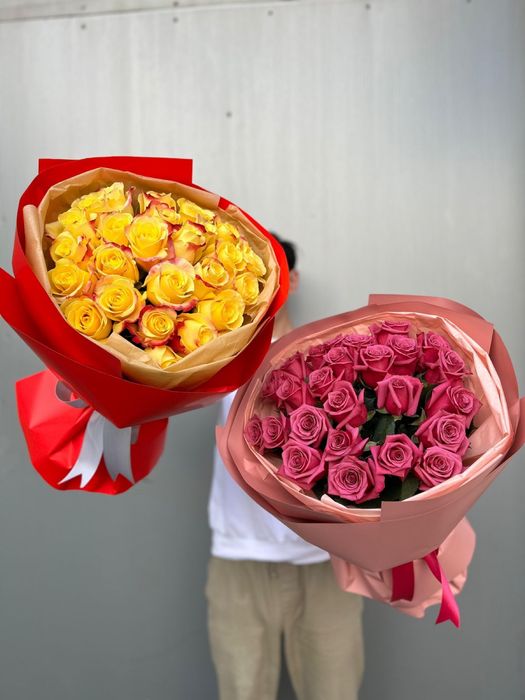 Розы Акция 600тг со склада