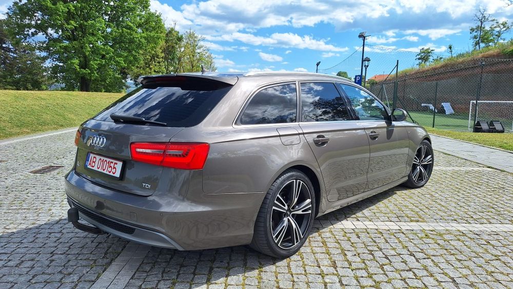 Audi A6 2.0 Tdi 177 CP S Line Navi Mare Xenon Automat Senzori față spate
