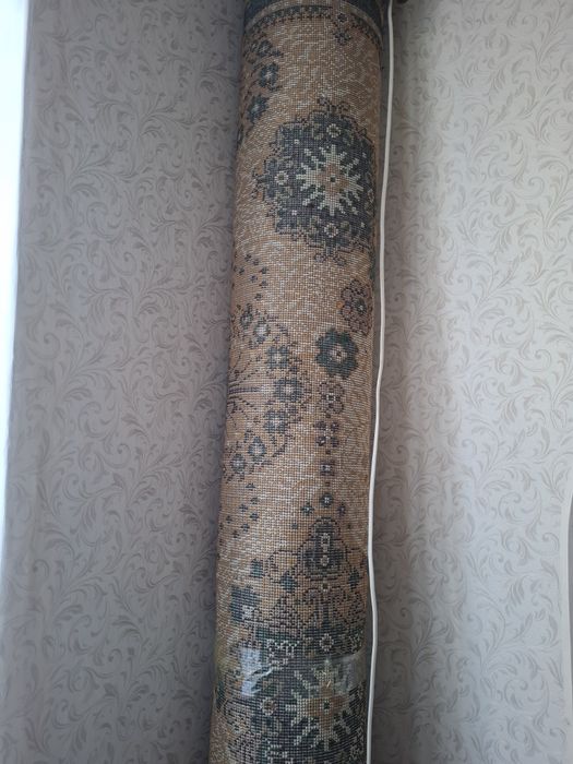 Ковёр 2×3с рисунком бежевый