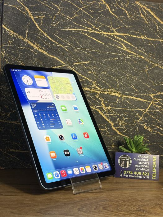 iPad AIR GEN 5 /11 Inch/64GB/2 Ani Garantie Centrul de Telefoane/rate