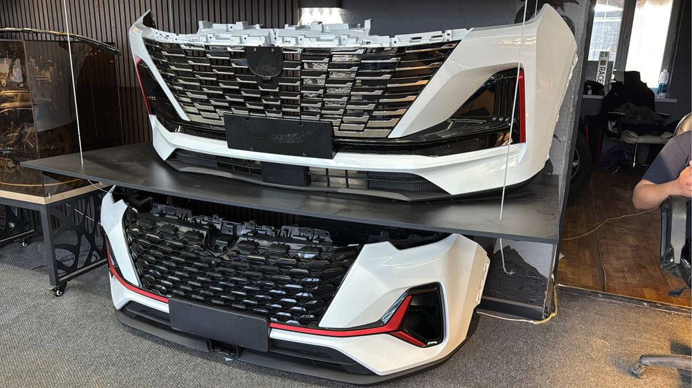 Передний бампер changan cs-55 plus