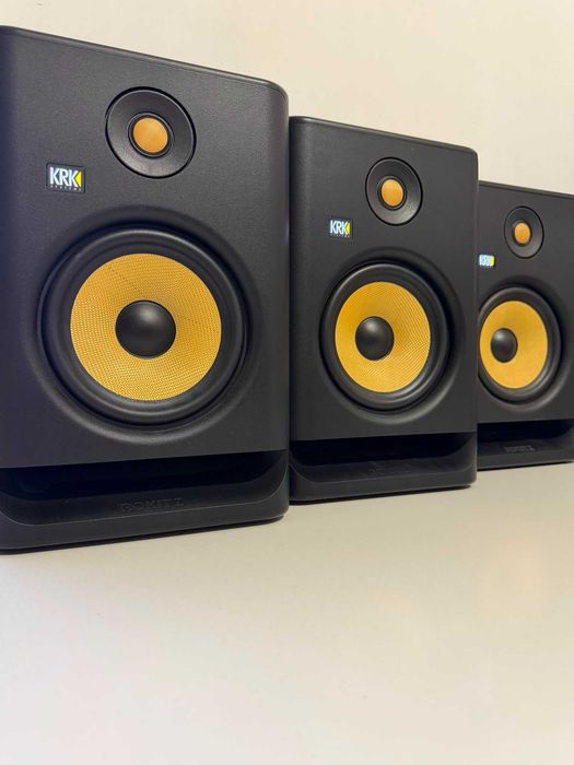 KRK Rokit 7 cu stative, cabluri, 3 bucati