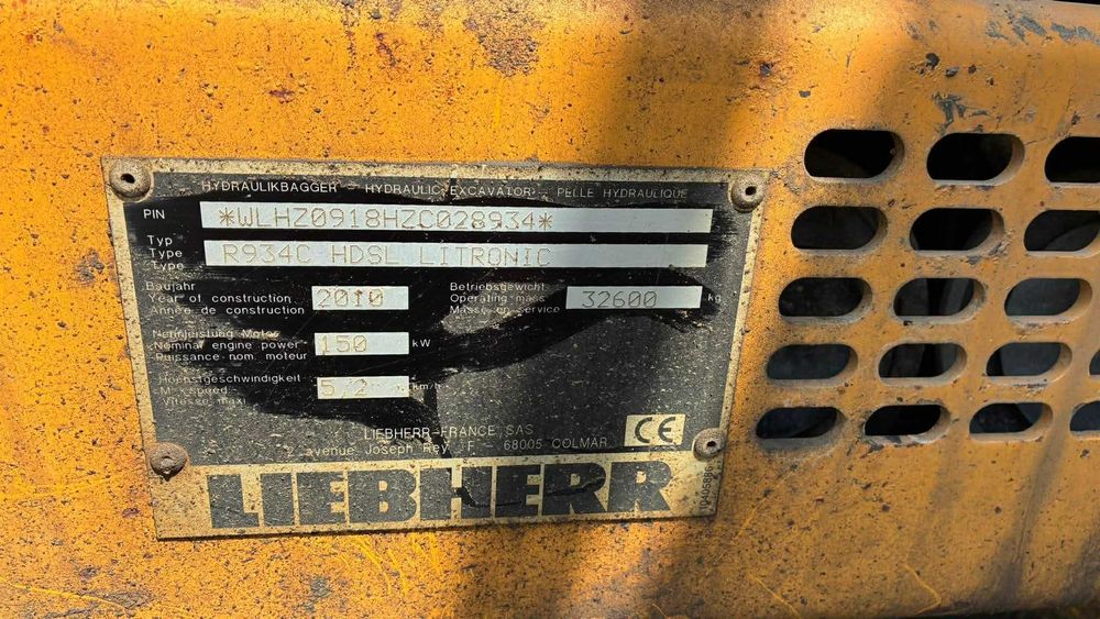 Transmisie Finala Liebherr R934C