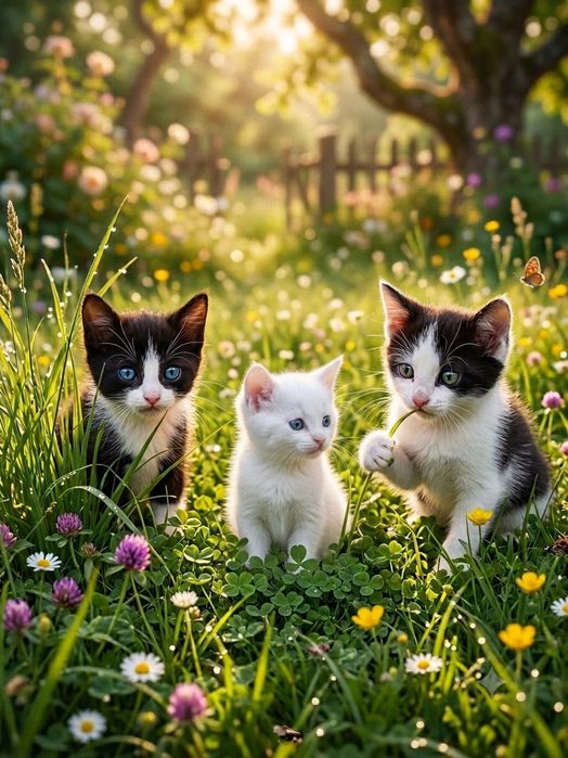 3 котёнка только лучшим!
