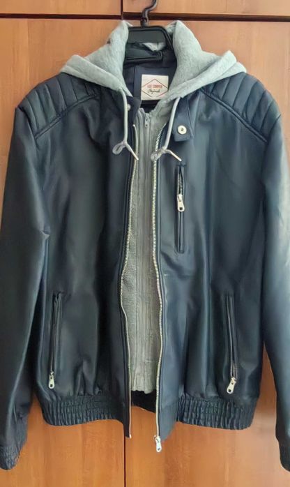 Яке "Lee Cooper" с вътрешна предна част и качулка