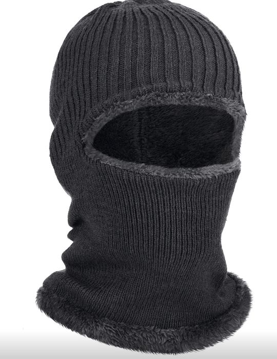 2 цвята зимна топла ветроустойчива шапка