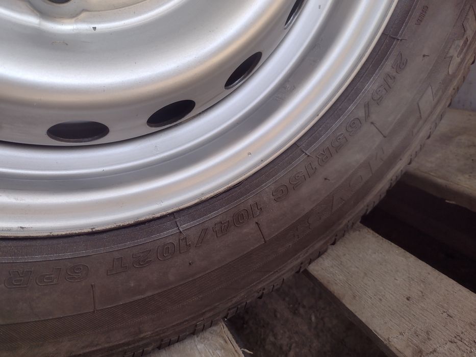 Почти нови 15-5х160 ЕТ60 6.5j Ford Transit Custom