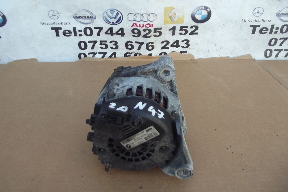 Alternator BMW 2.0 E87 E91 E92 E90 E60 e61 F10 N47 dezmembrez BMW
