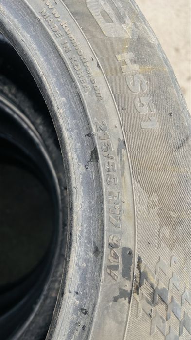 Летние шины 215/55/17