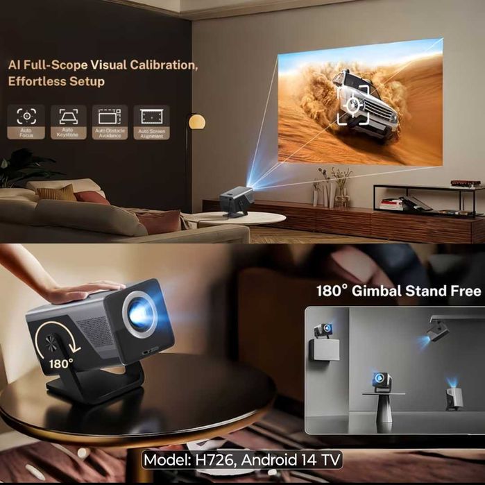 Projector 8k Android