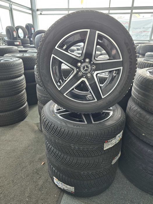 Jante Mercedes GLC W254 AMG Anvelope iarna noi Continantal 235 55 19
