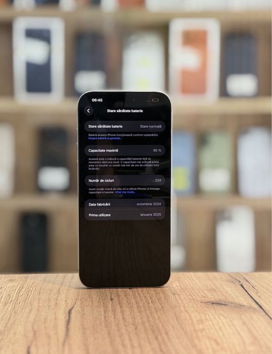 Iphone 16 pro 95% baterie