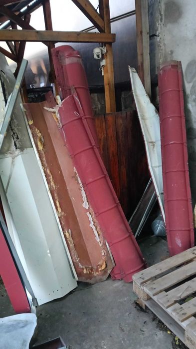 Țiglă metalică profilată ”Tigla metalica Wetterbest Clasic Mat Ral 3011 Rosu” cu coame și dolii