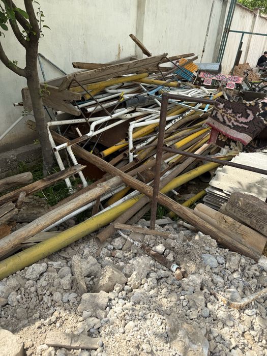 труба материал 1метр-800тг