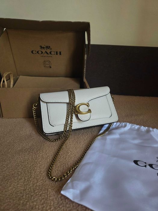 Geanta coach piele naturala