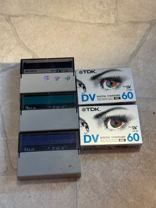 Lot 5 casete video digitale format miniDV