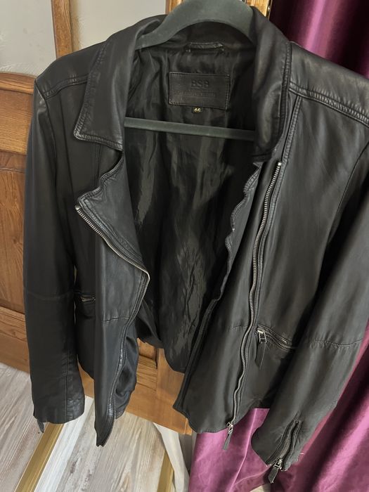 Geacă piele BSB - mas 46 (XL)