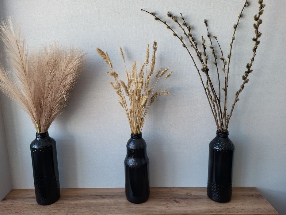 Декоративные бутылки для интерьера