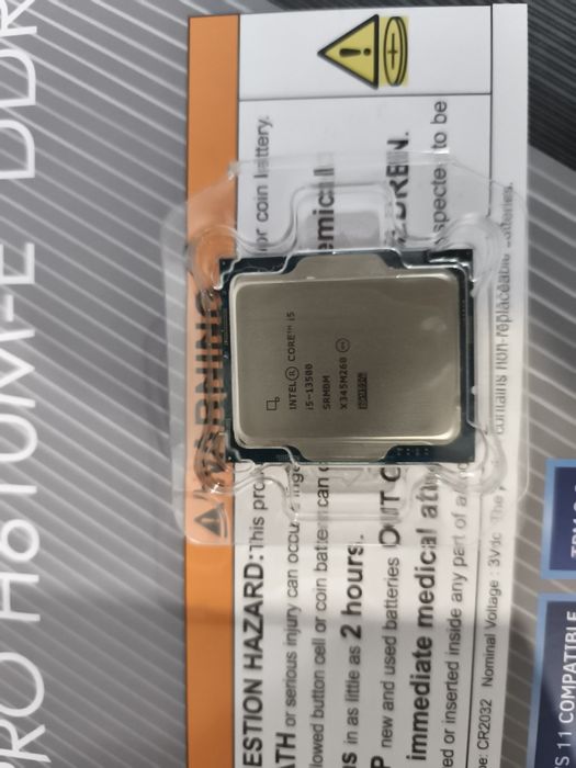 Kit gaming ( i5 13500 +msi Pro h610M-E ddr4- )+ cooler cpu+16gb  ddr4