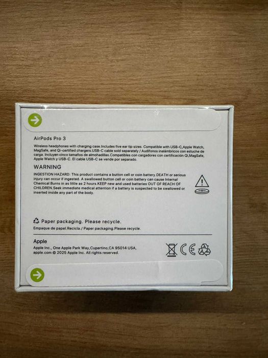 AirPods Pro 3, toate functiie si accesoriile, noi, sigilate!