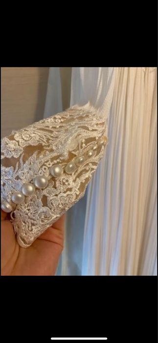 Rochie mireasa matase