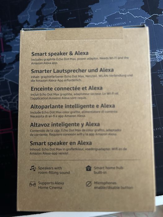 Boxa smart echo dot max Amazon