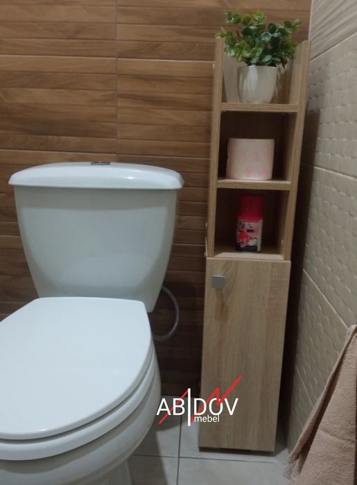 Шкафчик пенал в санузел от производителя по низкой цене.