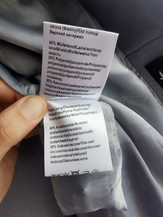 Palton Fuchs Schmitt 38 lână cașmir