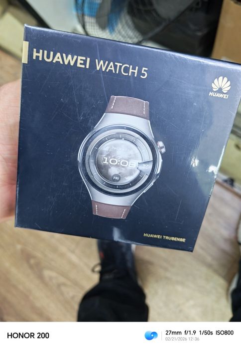 Huawei watch 5 lather band
