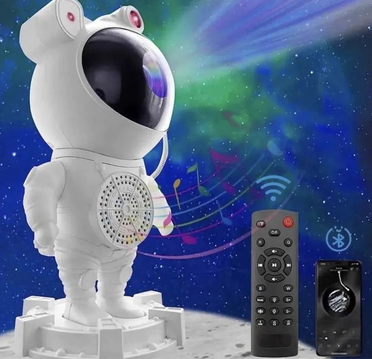 Детский ночник звездного неба Космонавт с пультом Доставка есть!