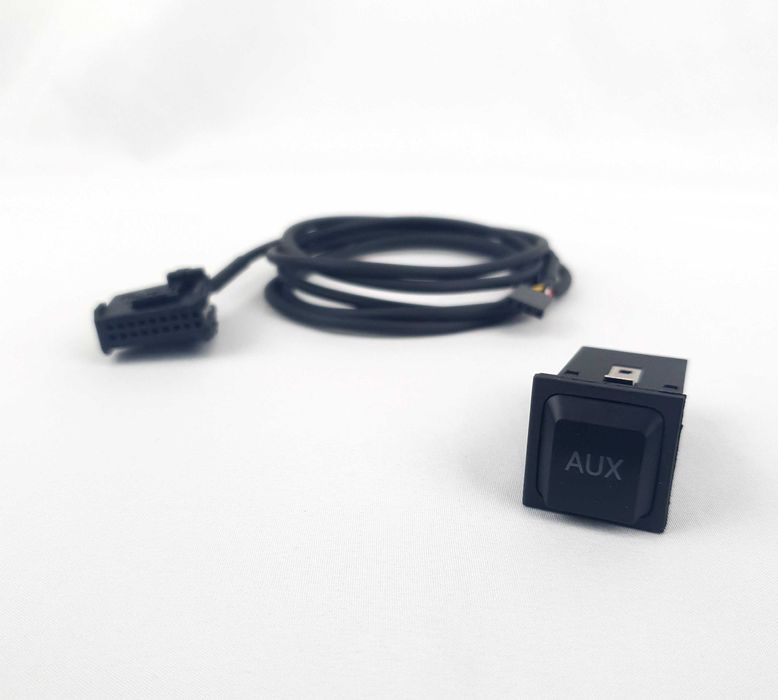 Cablu AUX-Auxiliar-Adaptor-RNS RNS2 MFD2 MFD3 RCD RNS E VW-Buton-Z22