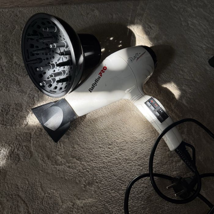 Фен babyliss pro и насадка для кудрей