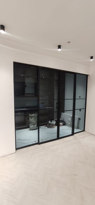 Лофт двери,  гармошка, купе, двери раздвижные