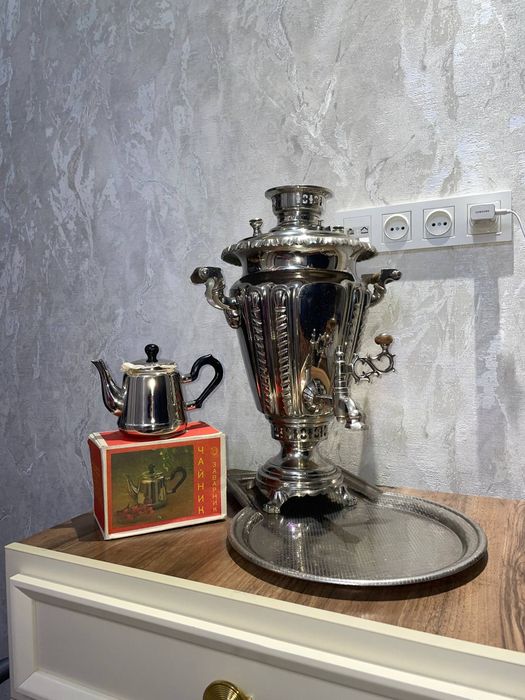 Samavar 5 litir Tula 1 Sort idiyal